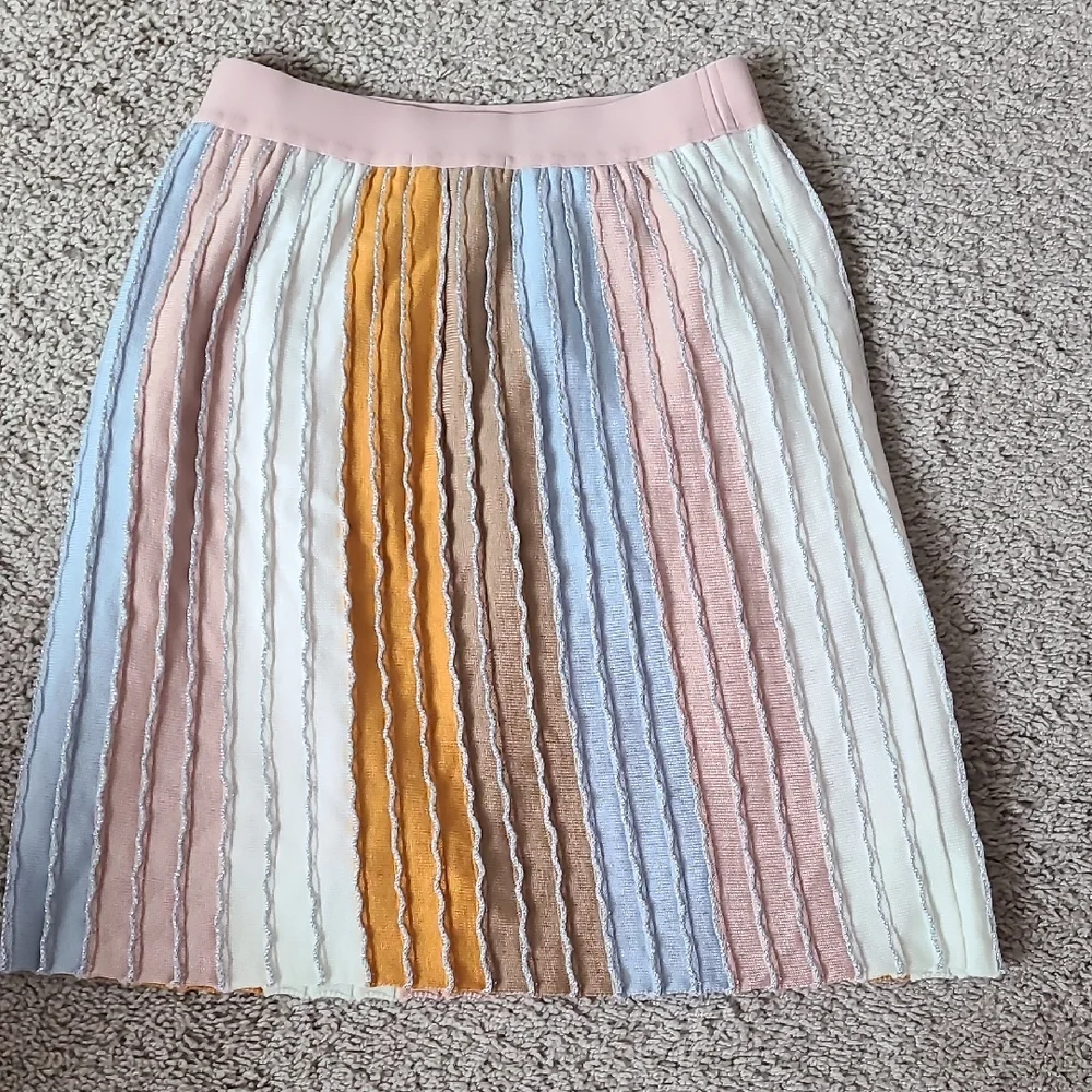 Eva Franco Anthropologie Wool Blend Skirt